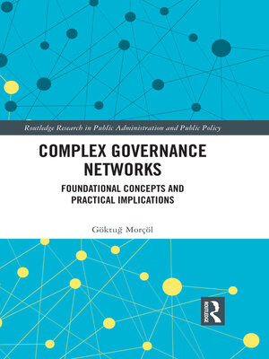 cover image of Complex Governance Networks